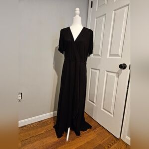 Surplice Maxi Dress